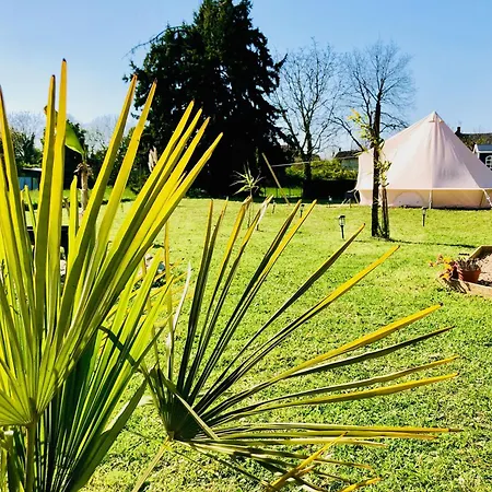 캠프장 Glamping La Belle Etoile - Nuit Insolite -toilette Seche Monts-sur-Guesnes