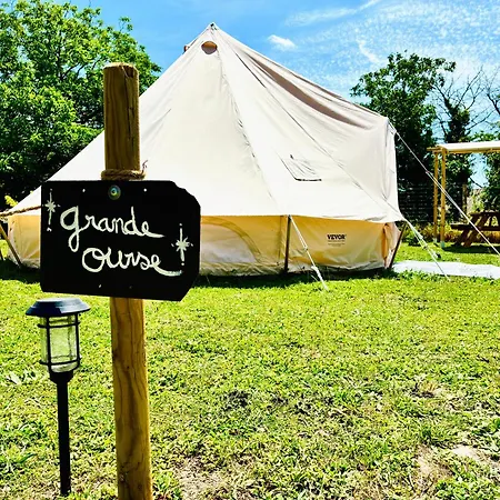 Glamping La Belle Etoile - Nuit Insolite -toilette Seche キャンプ場 *